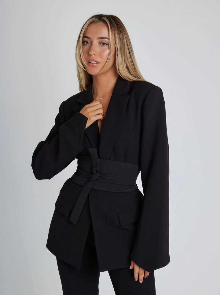 MOLLY™ | Blazer avec Ceinture