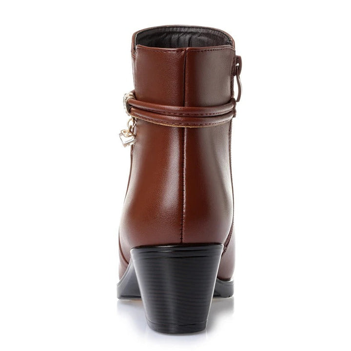 LUCE™ | Bottes d'hiver élégantes doublées et zippées