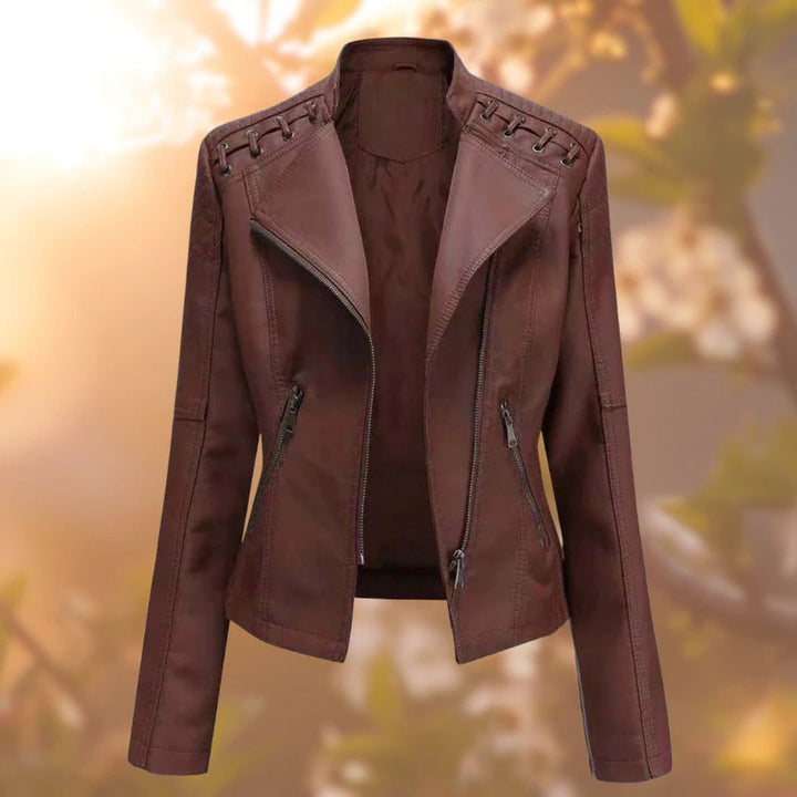 Manon™ | Veste en cuir femme