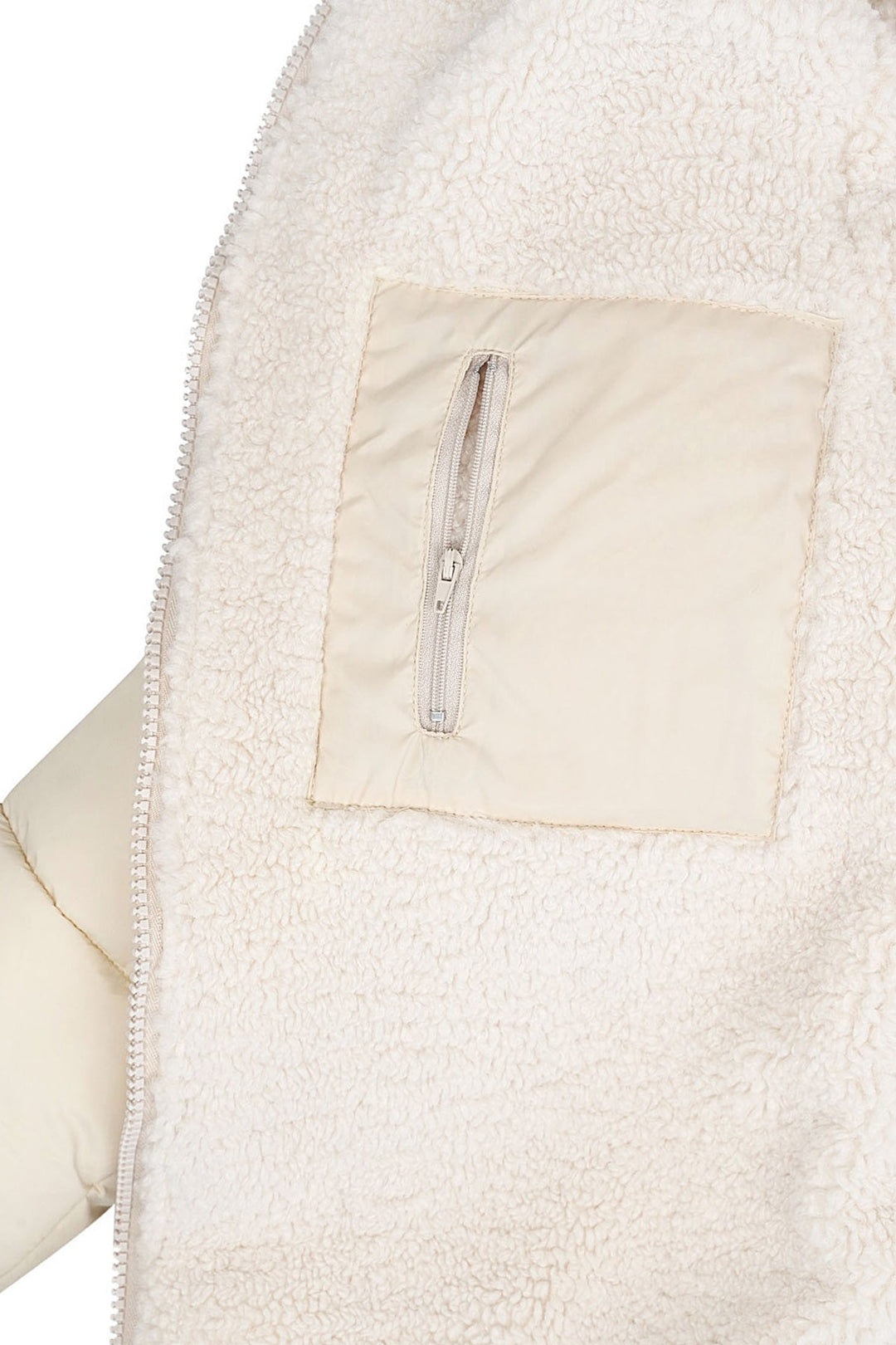 LOUISE™ | Manteau D'hiver En Teddy Long - Beige