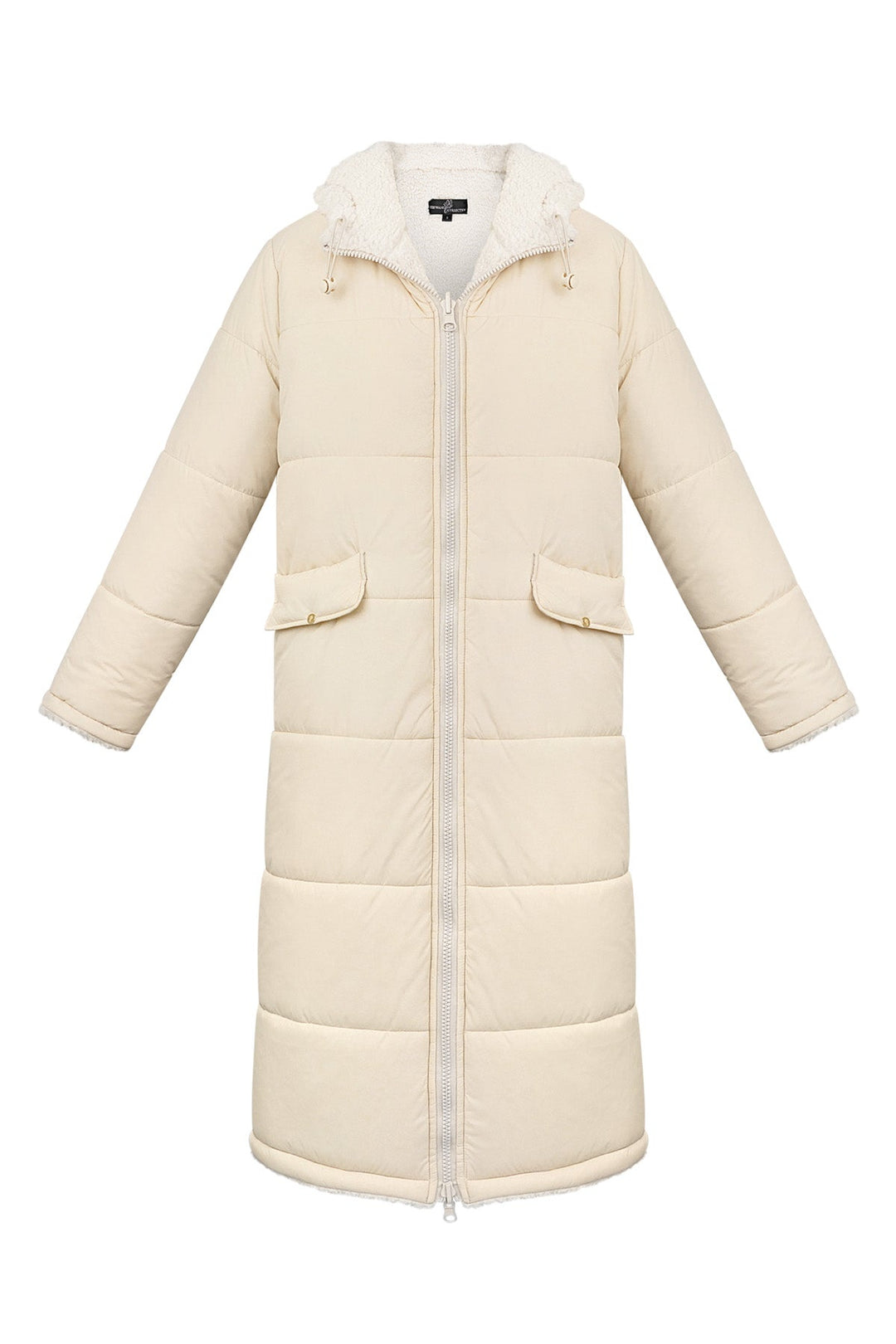 LOUISE™ | Manteau D'hiver En Teddy Long - Beige