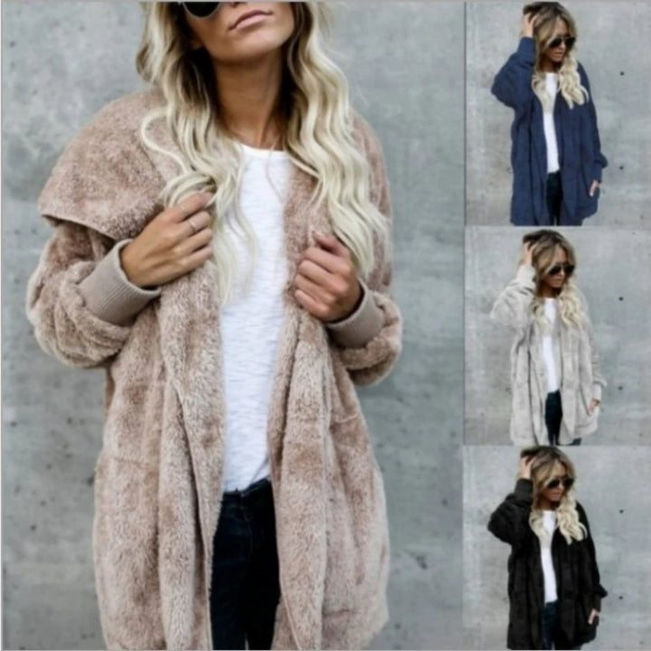 MARICELLE™ | Veste cardigan double polaire