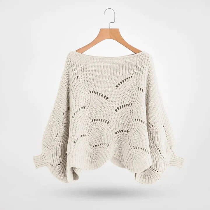 NORI™ | Pull Tricoté Élégant, Ample Et Uni