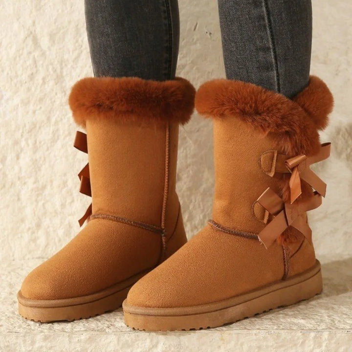 JOSELYN™ | Bottes de neige classiques en peluche