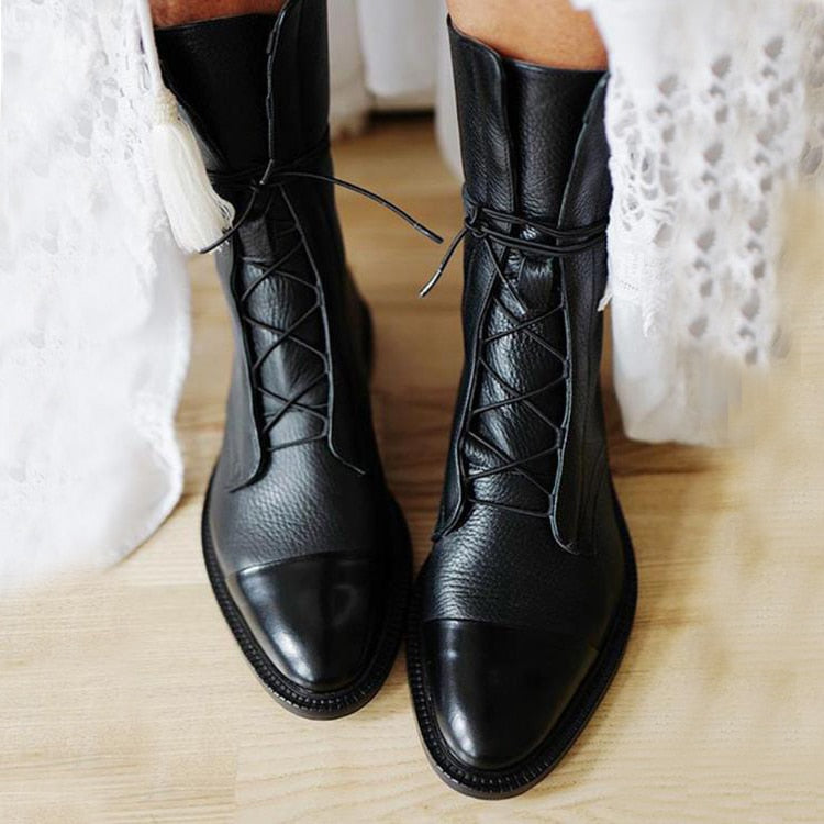 GISELLE™ | Bottines à lacets élégantes