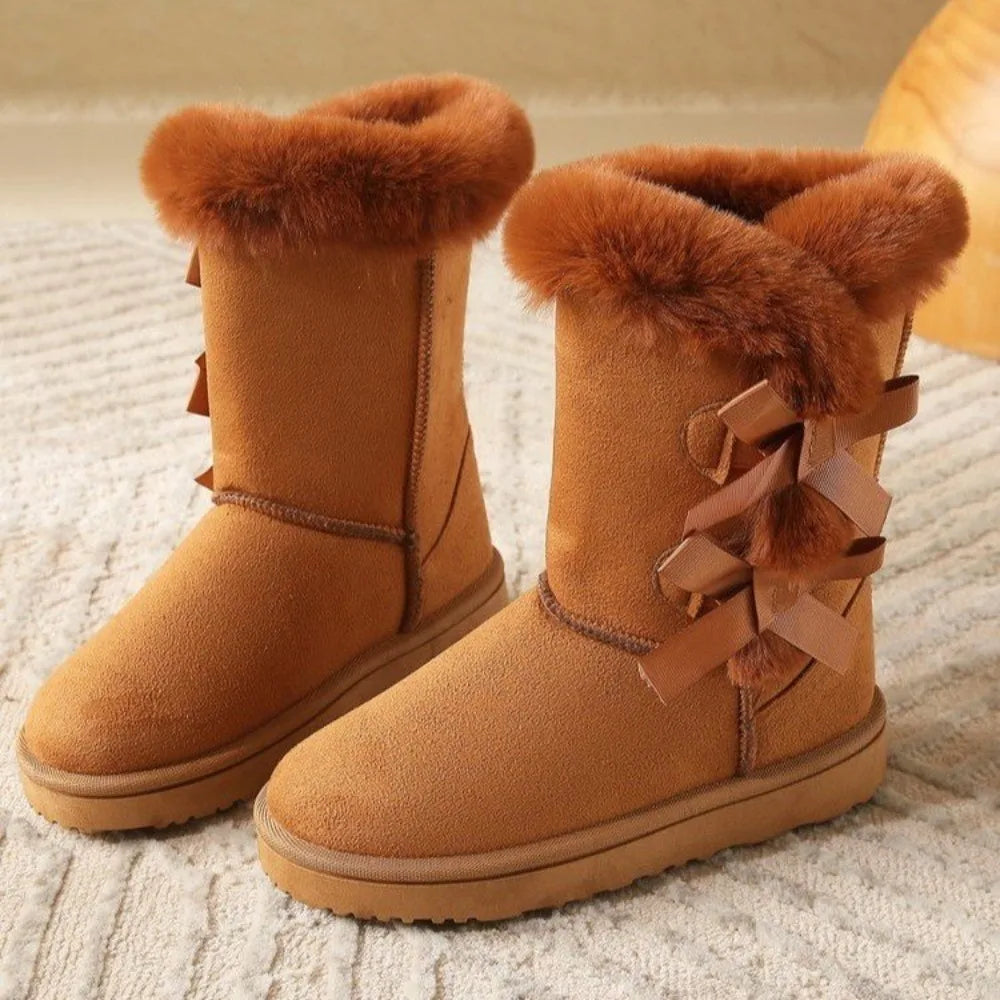 JOSELYN™ | Bottes de neige classiques en peluche