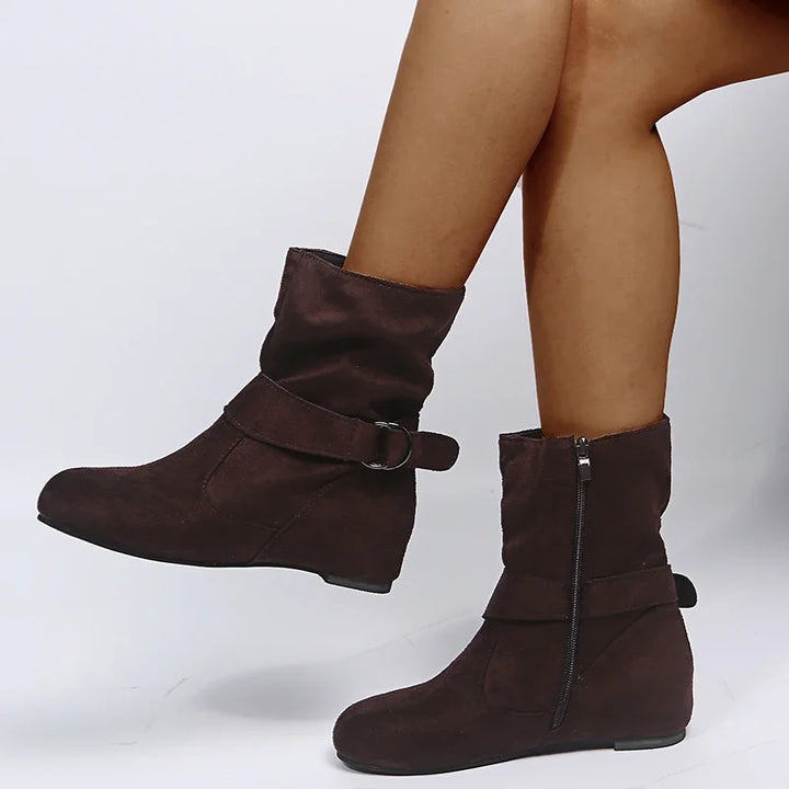 KARINE™ | Bottes de neige chaudes en daim