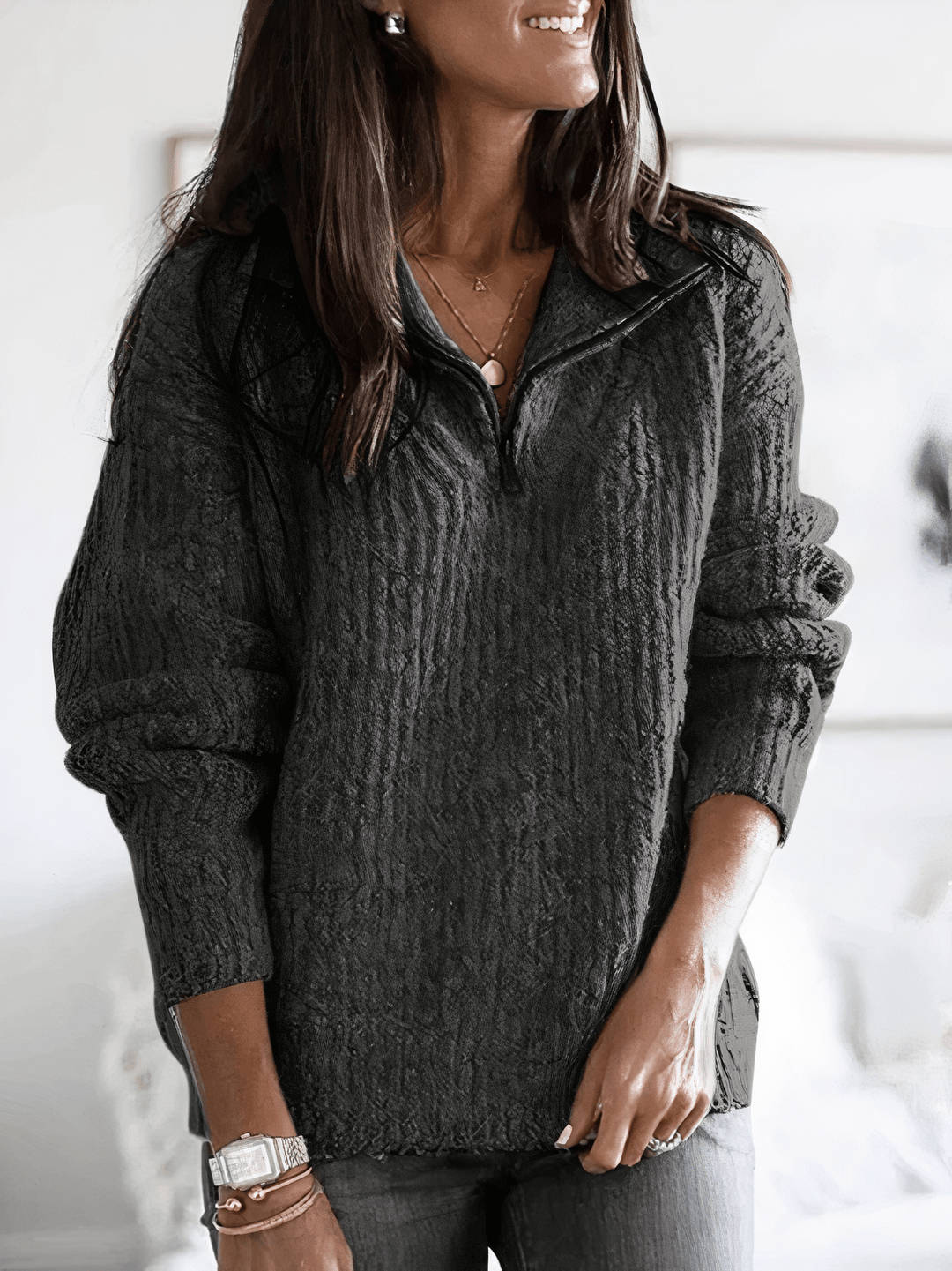 Gaëlle™ | Pull Chic et Stylé