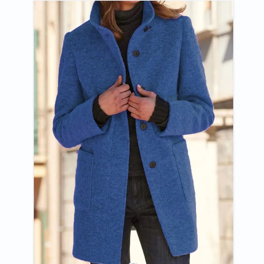 CATHERINE™ | Manteau Boutonné pour Femme